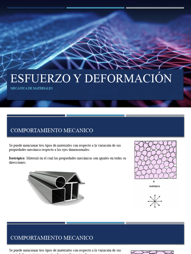 Esfuerzo y Deformación | Descargar gratis PDF | Estrés (Mecánica