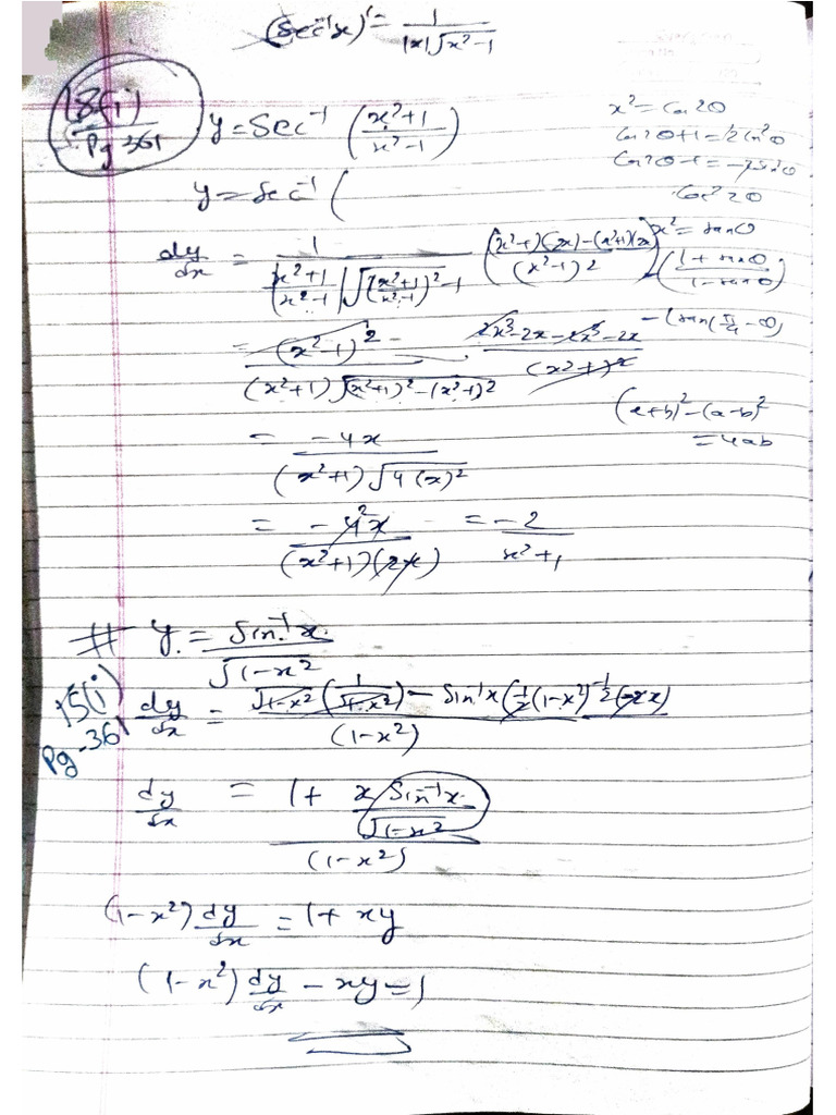 Maths Notes - 20240422 | PDF