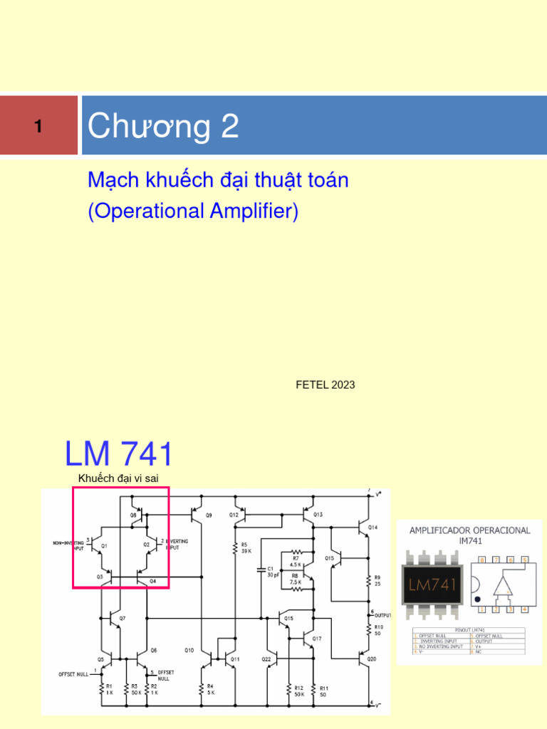 Chuong 2 - Opamp Co Ban | PDF