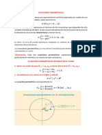 Módulo de Ecuaciones Paramétricas