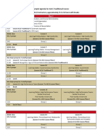 Sample Agenda For ACLS Traditional Course - Ucm - 506682