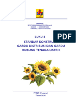 Standar Konstruksi Gardu Distribusi Dan