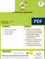 Defensivos Agrícolas: Biologia