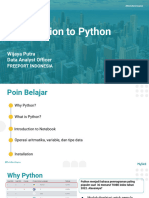 11. Introduction to Python