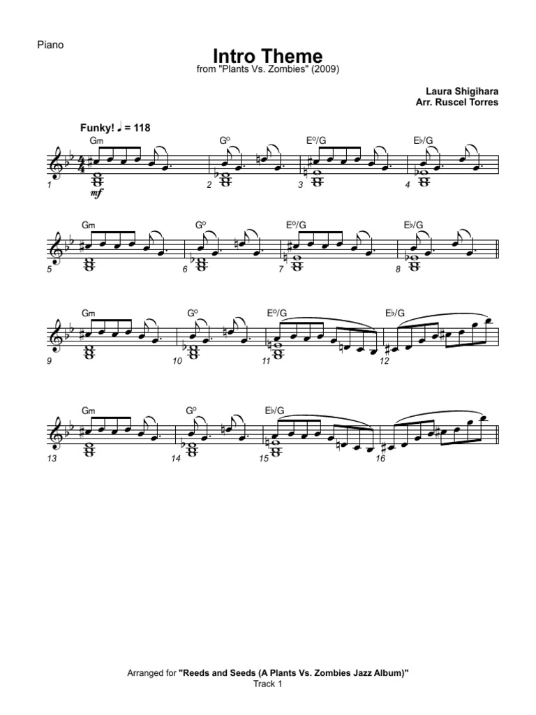 1 Intro Theme - Piano | PDF | Échecs