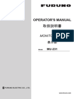 Mu231 Operators Manual