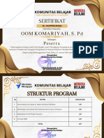 Sertifikat Berbagi Praktik Baik