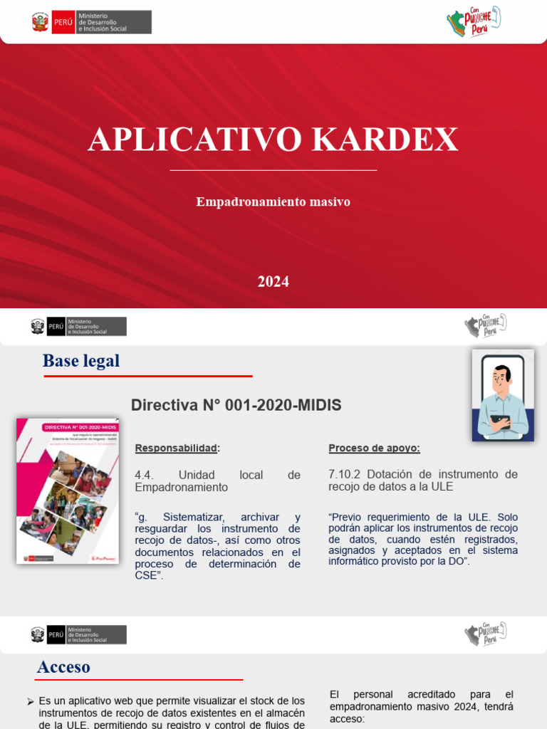 1. Aplicativo Kardex Masivo 2024 | PDF | Ventana (informática) | Software