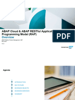 ABAP Cloud & RAP Overview