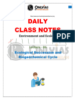 Environment 06 - Daily Class Notes - (Sankalp (UPSC 2024) )