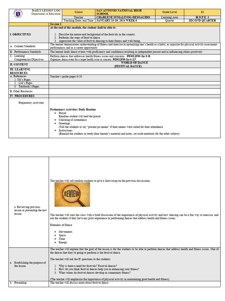 Festival Dances | PDF | Behavior Modification | Cognition