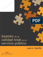 Gestión de La Calidad Total en El Servicio Público