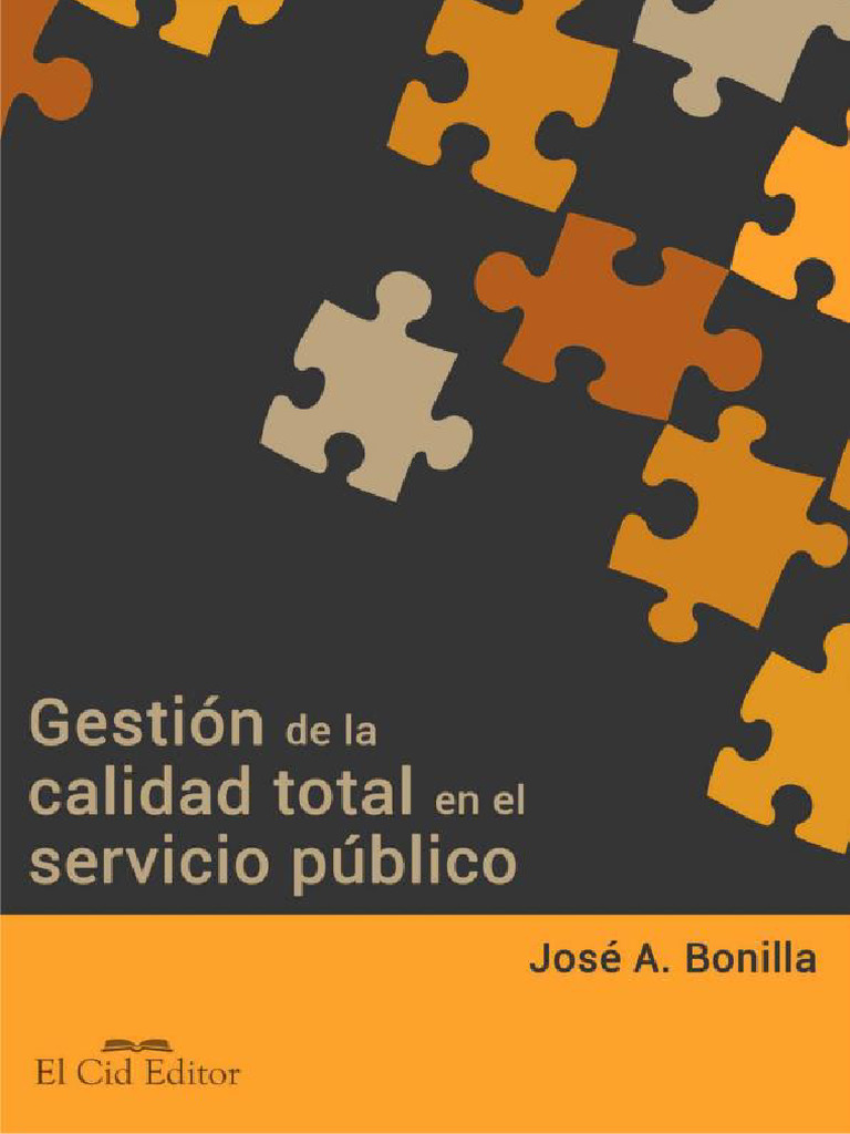 Gestión de La Calidad Total en El Servicio Público | PDF | Economias ...