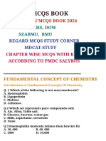 PMDC CHEMISTRY MCQS BOOK BY STUDY CORNER