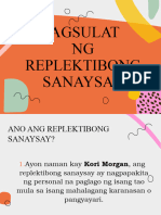 Replektibong Sanaysay