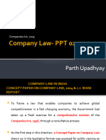 2-Company Law PPT - 02 Unit - 1