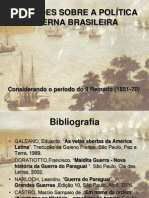 ReflexÕes Sobre a PolÍtica Externa Brasileira No PerÍodo Do Segundo Reinado (1851-1870)