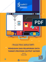 Juknis Pengisian Target Proyek Capaian Output SAKTI 2024 PDF