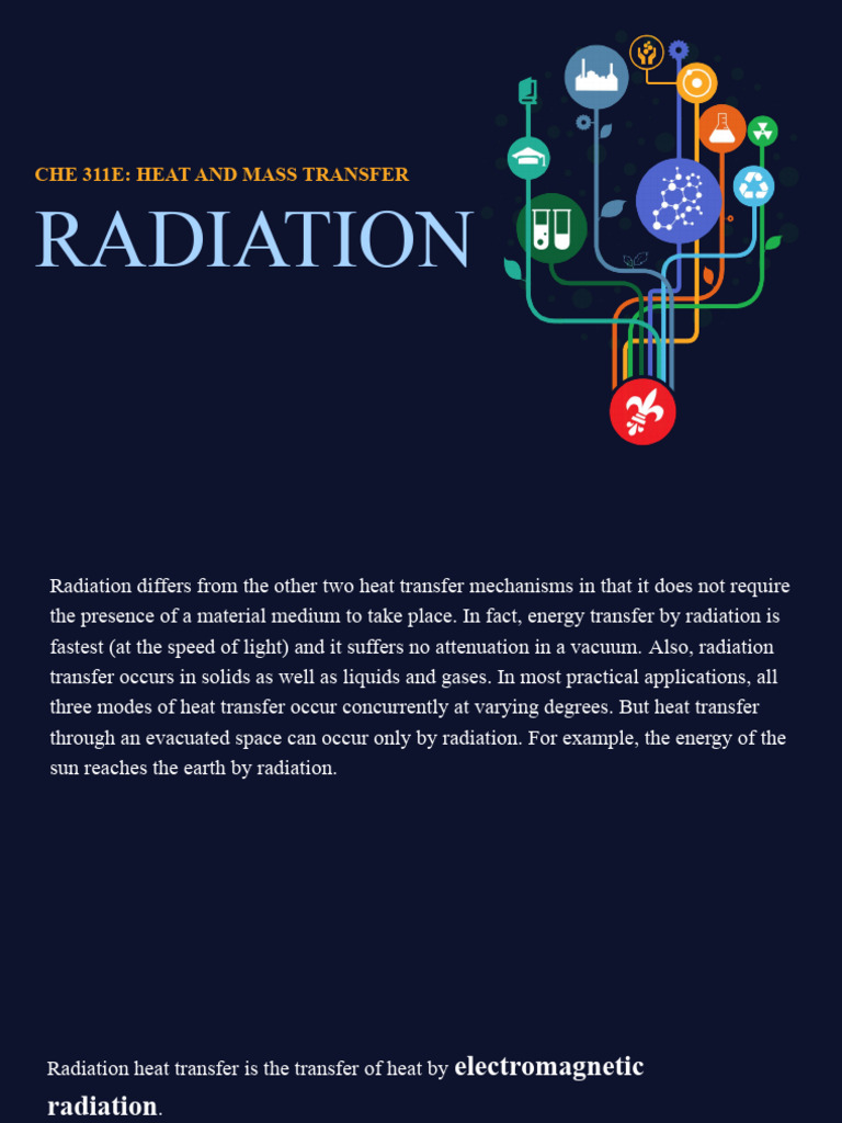 Radiation Heat Transfer Mechanism | PDF | Heat Transfer ...