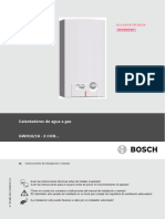 Calentador Bosch