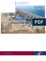 Acceptor Training Training Course: Sharique