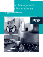 The 2024 Project Management Ebook For Manufacturers