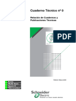 CT00 Relación de Cuadernos y Publicaciones Técnicas