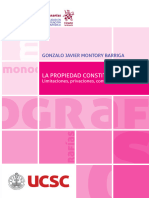 21 La Propiedad Constitucional Limitaciones, Privaciones, Contenido - Nodrm - Gonzalo Montory