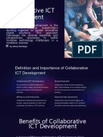 Introduction To Collaborative ICT Development