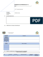 ESQUEMa de EXPERIENCIA DE APRENDIZAJE   2024