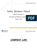 Company Law - 1