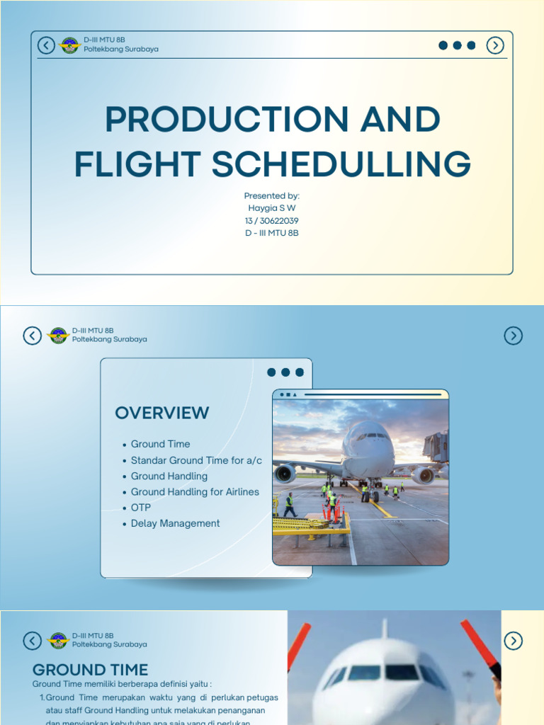 Manajemen Ground Handling Pesawat | PDF