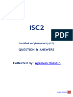 ISC2 CC Dump With Answer