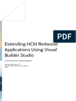 Extending HCM Redwood Applications Using Visual Builder Studio - Technical Brief