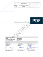 L3-022-HSE-02 Safe Operation of Forklift Trucks.