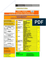 Convocatoria Med - Inia 2011