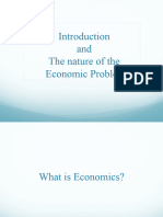 1&3. The Nature of The Economic Problem&Opp Cost - IX