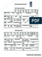 Jadual Minggu Pertama Persekolahan