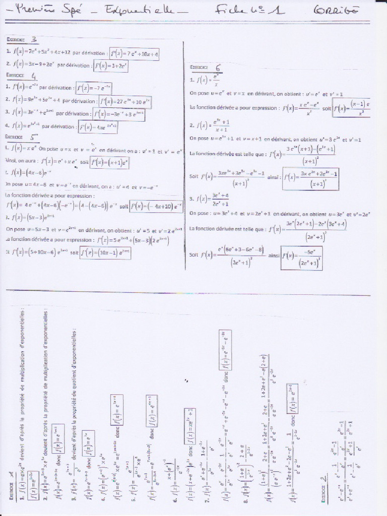 Fiche 1 expo corrig pdf