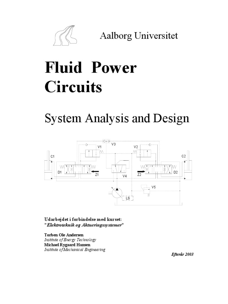 Analysis of a Basic Hydraulic Circuit Fundamental Principles of