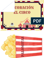 Decoración Circo