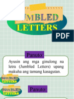 Jumbled: Letters