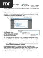 Download Searching MEDLINE through OvidSP by UTHSC Libraries SN72944890 doc pdf