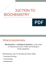 4 Introduction To Biochemistry