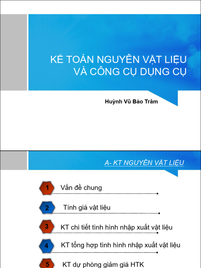 Ke Toan Nguyen Vat Lieu | PDF