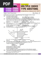 12 MCQ - Linear Programming