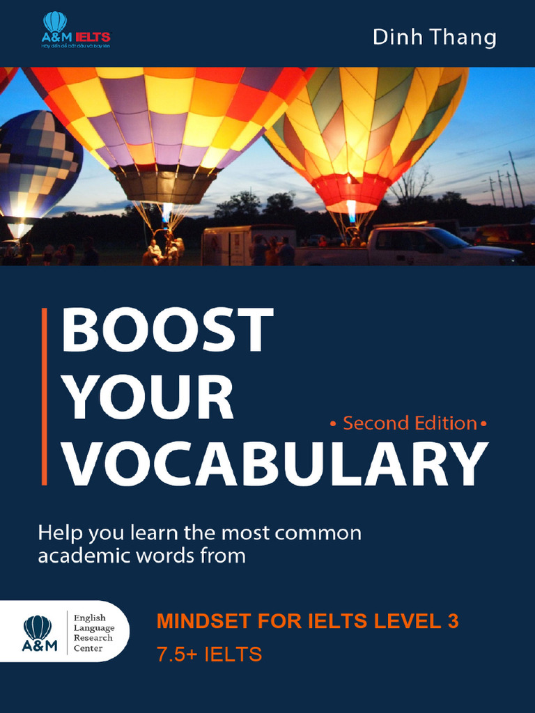 Test 1,2 - Boost Your Vocabulary - Mindset For IELTS | PDF