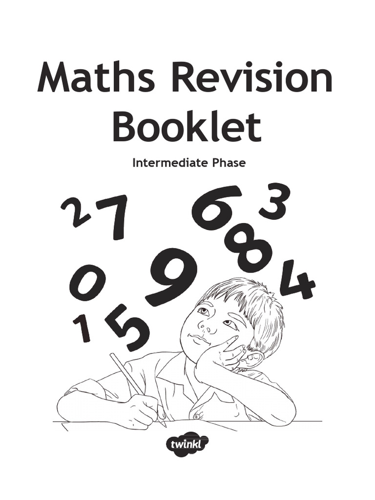 Year 4 Maths Revision Booklet | PDF | Shape | Triangle