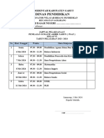 Jadwal Psaj 2024