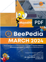 Beepedia Monthly Current Affairs (Beepedia) March 2024